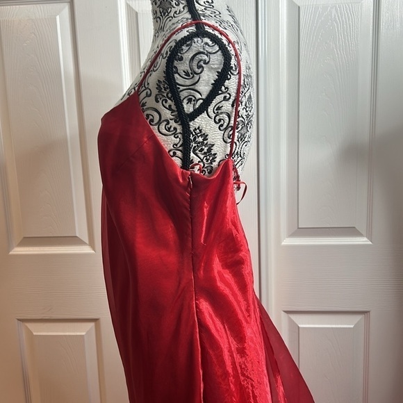 Jessica Mcclintock Gunne Sax Millennium 2000 Spaghetti Strap Low Back Formal 11 - Picture 5 of 9